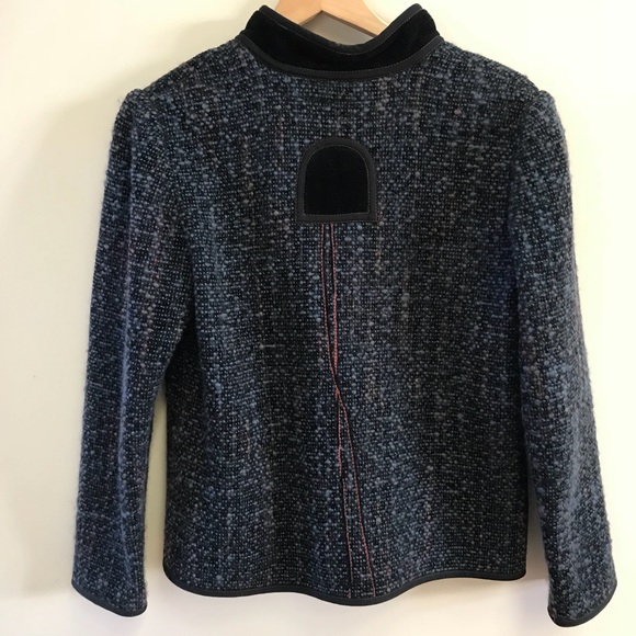 Annikki karvinen hand made cardigan sweater jacket - Picture 2 of 6